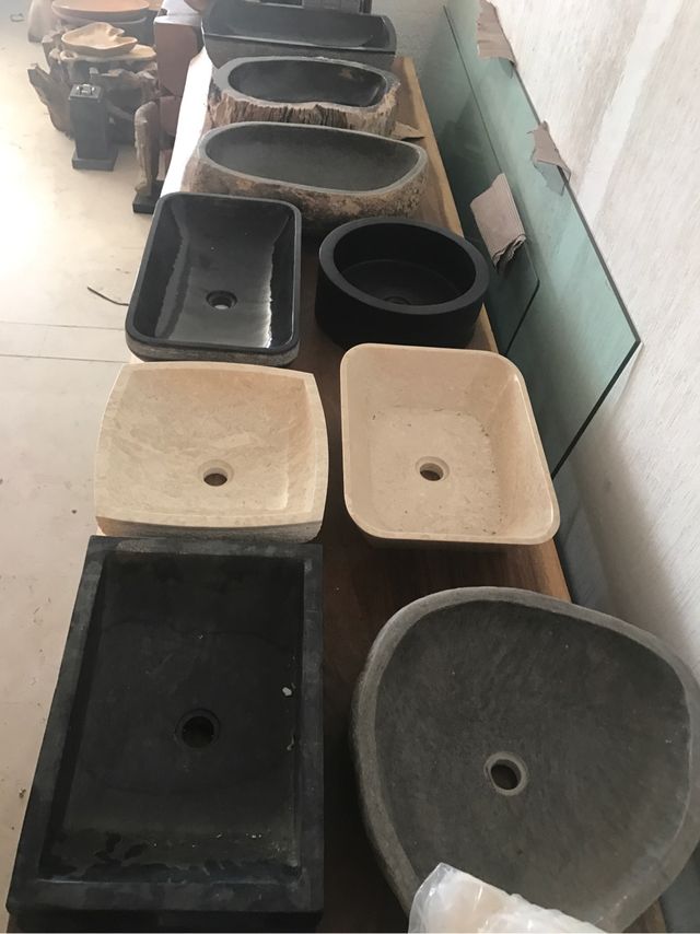 Lavabos de piedra