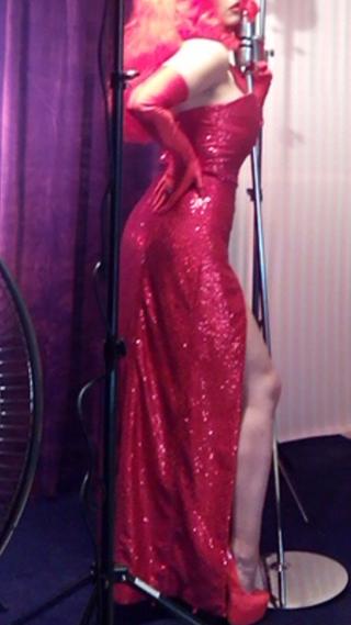 ALQUILER Vestido Jessica Rabbit