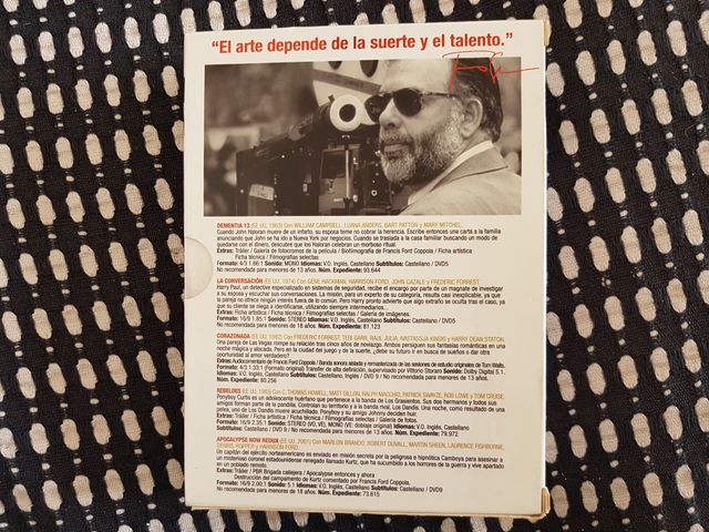 Coppola essential - col. 5 dvd