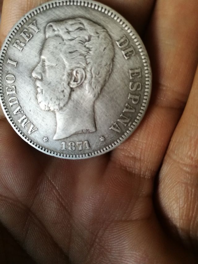 AMADEO I de Plata del 1871