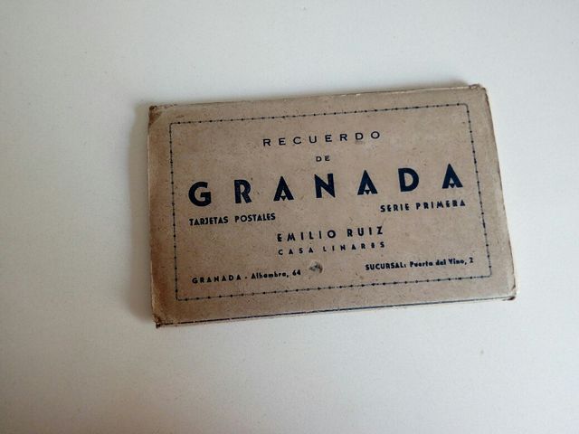 Fotos Postales de Granada 1910/1920