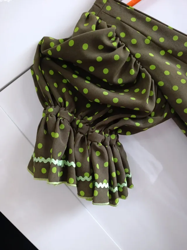 Vestido Gitana verde Oliva