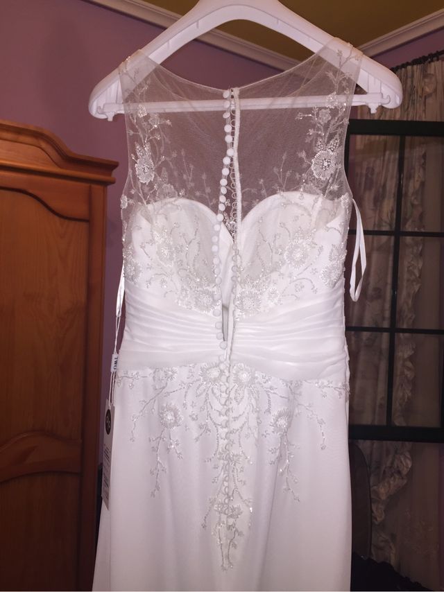 Vestido de novia NUEVO. Rosa Clará 2017 T38