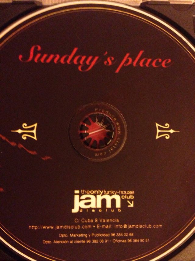 CD SUNDAY's PLACE Jam