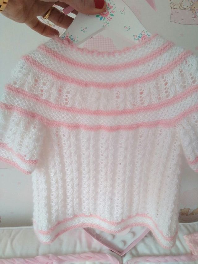 chaquetita hecha a mano