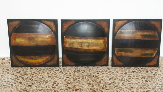 Tres pinturas étnicas