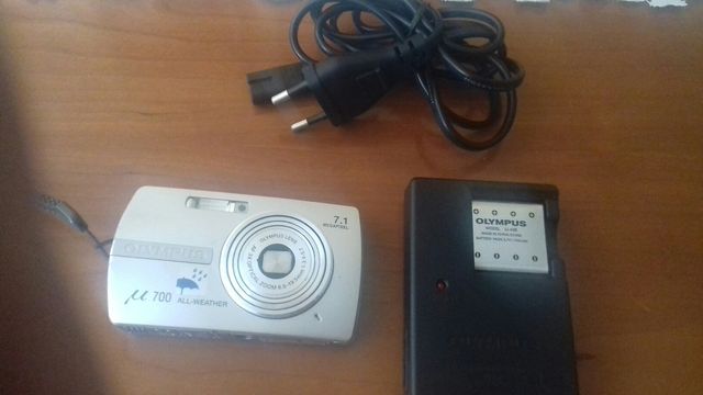 Cámara de fotos Olympus.