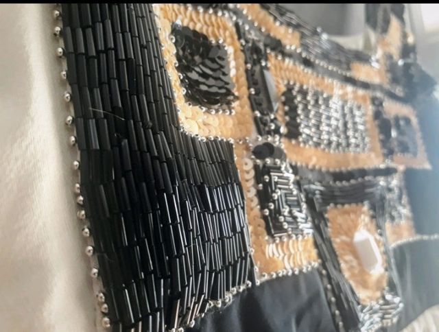 vestido fiesta pailletes a estrenar