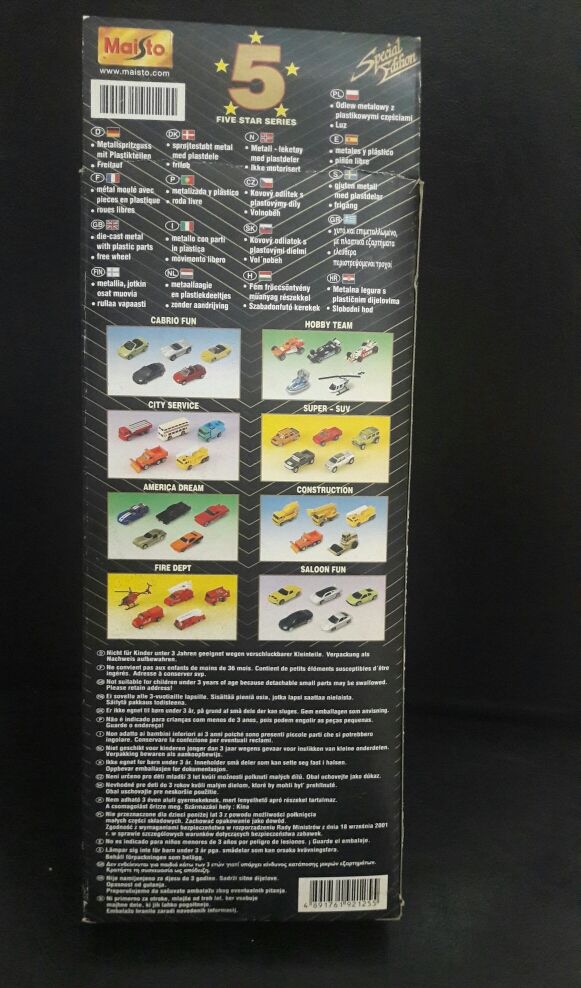 Colección Maisto Special Edition 5 Stars