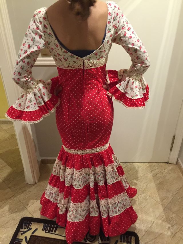 Traje flamenca