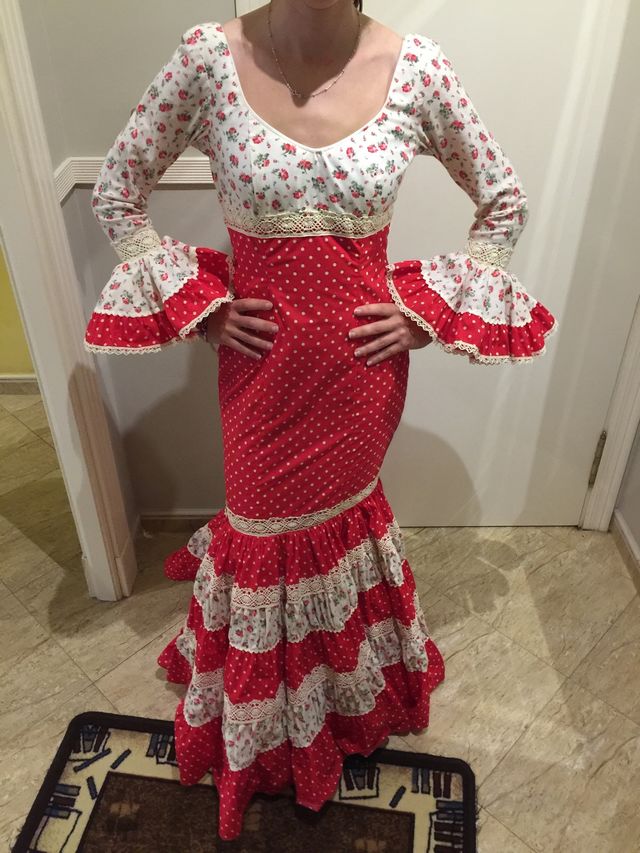 Traje flamenca