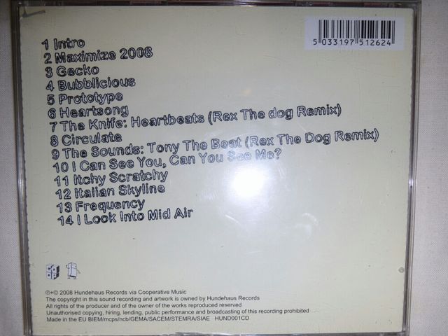 THE REX THE DOG SHOW (2008) CD