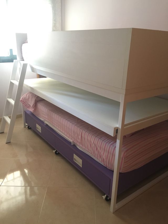 Cama Litera Escritorio De Segunda Mano Por 350 En Puerto De