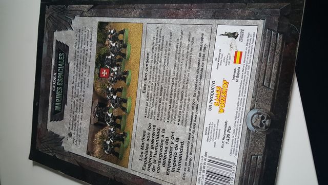 Warhammer 40K Codex Marines Especiales