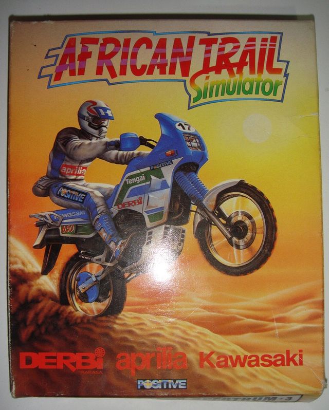 SPECTRUM  +3 AFRICAN TRAIL SIMULATOR