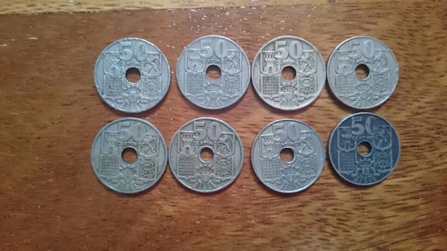 Moneda 50 centimos.