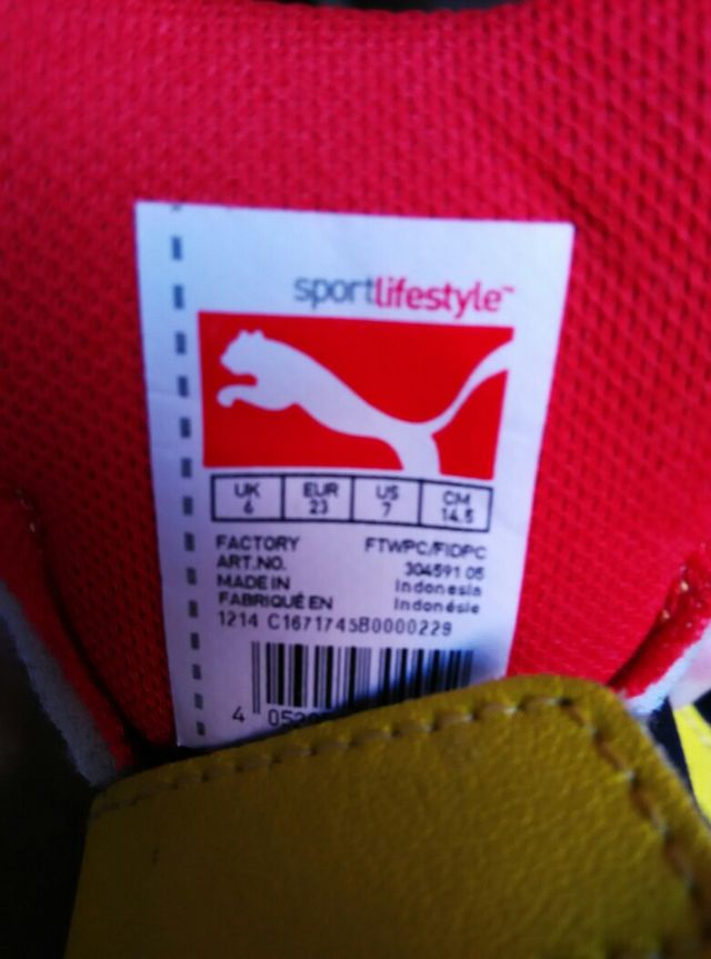 Zapatillas Puma Ferrari niño