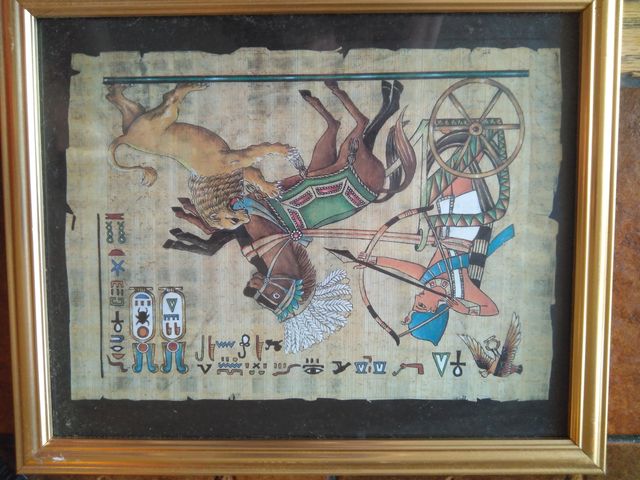 tres cuadros egiptos