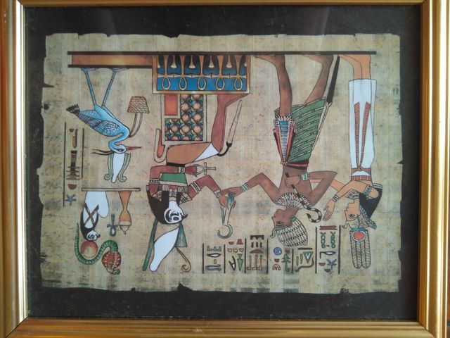 tres cuadros egiptos