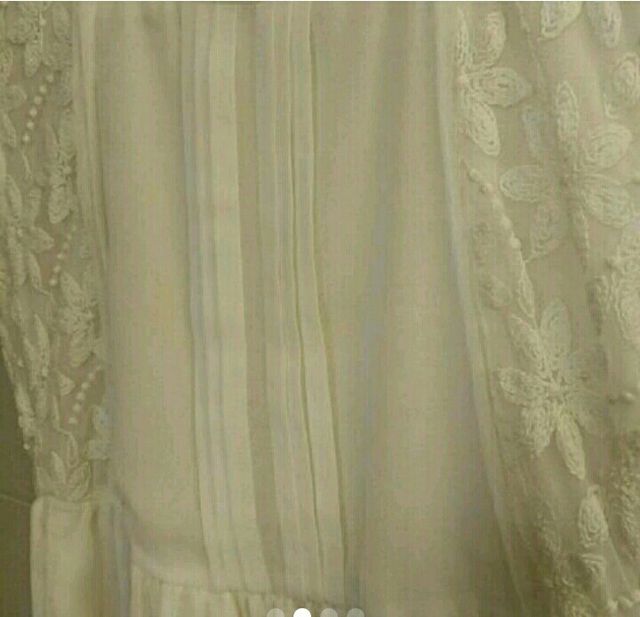 Vestido gasa de Mango