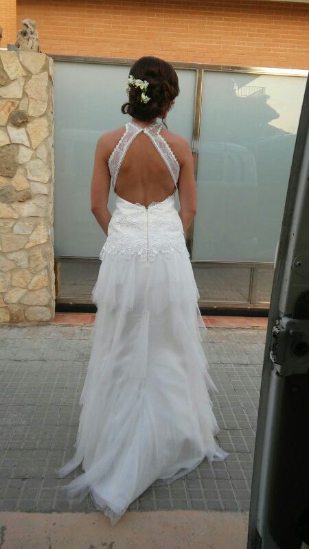 traje de novia , cancan