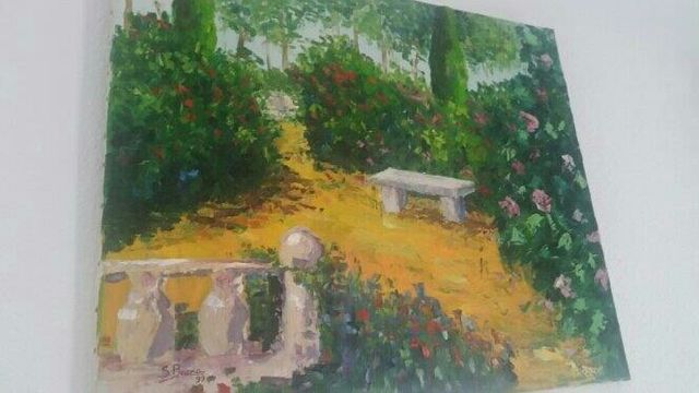 Cuadro lienzo trueque Cambio