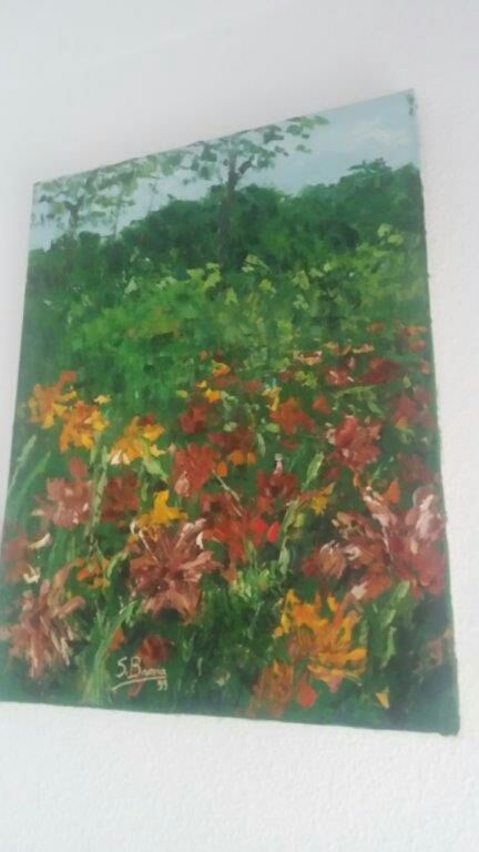 Cuadro lienzo trueque Cambio