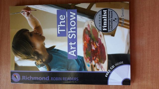 libro "The art show" en inglés.