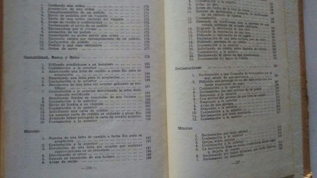 Vecchio libro di corrispondenza commerciale