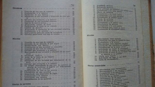 Vecchio libro di corrispondenza commerciale