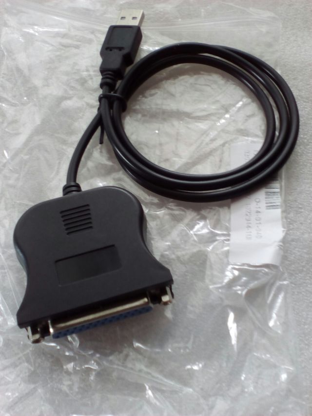 Adaptador a USB para impresora o plotter