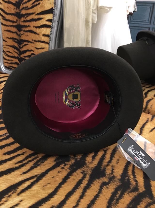 VENTA Sombrero copa marrón oscuro
