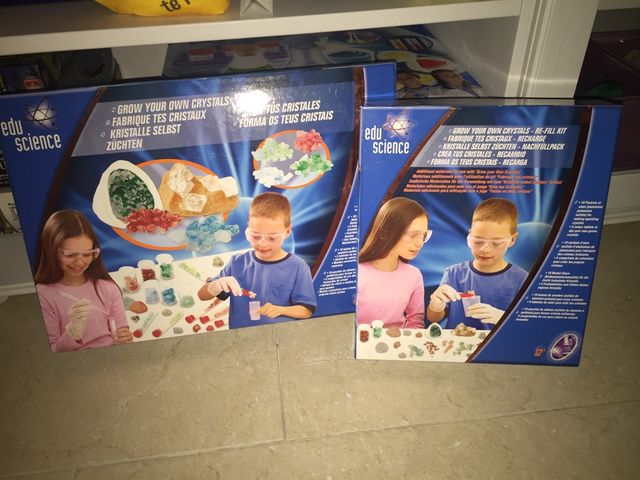 Juego Crea tus cristales