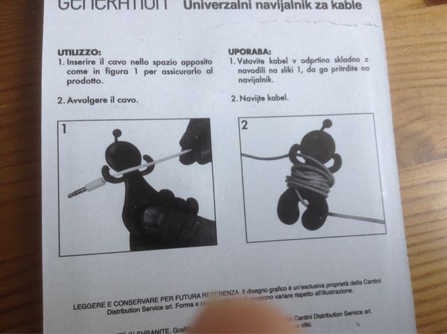 Enrolla cables Cantini Auriculares Cargadores