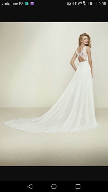 Vestido de novia boho