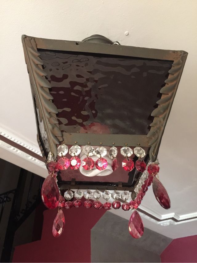 Lamapara techo forja