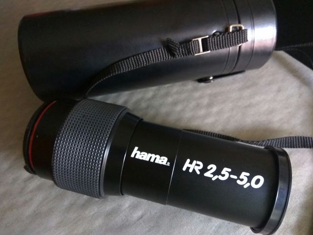 Objetivo zoom para camara de video o fotos.