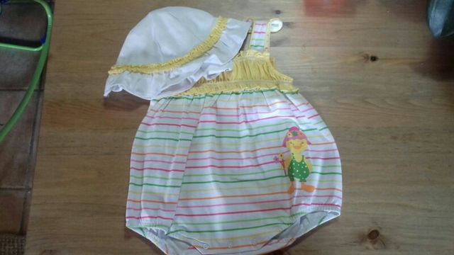 Vestido marca Mayoral talla 1-2 meses nuevo