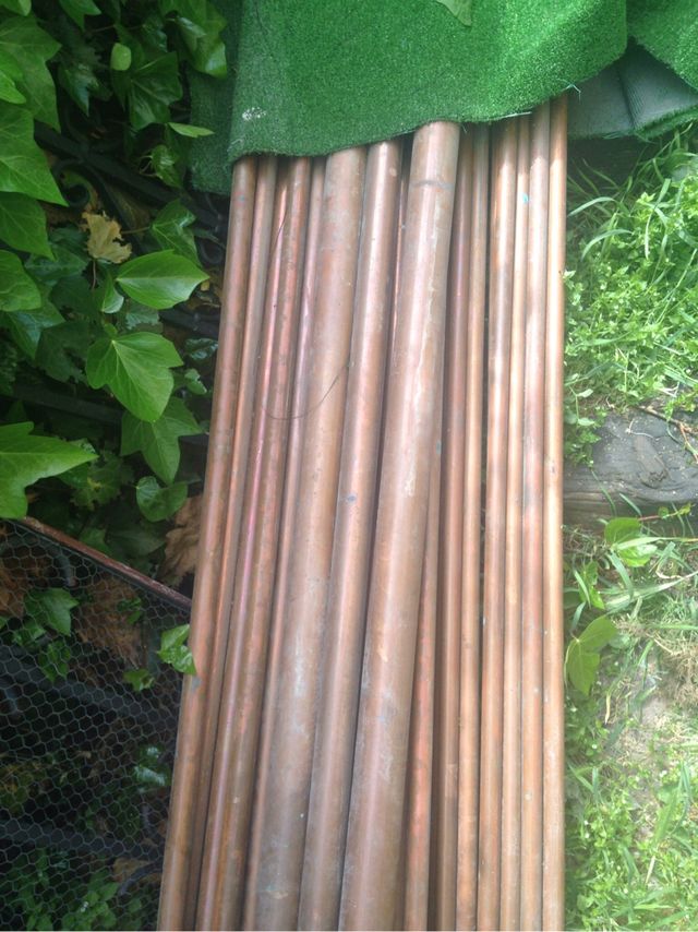 TUBERIA DE COBRE RIGIDO TIRAS DE 5,15  M