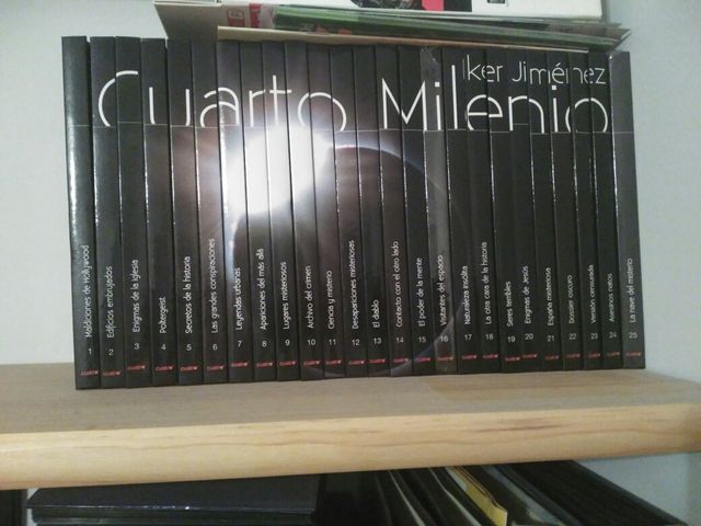 Coleccion libros + DVD Cuarto Milenio de segunda mano por 30 € en ... Coleccion libros + DVD Cuarto Milenio de segunda mano por 30 € en ...