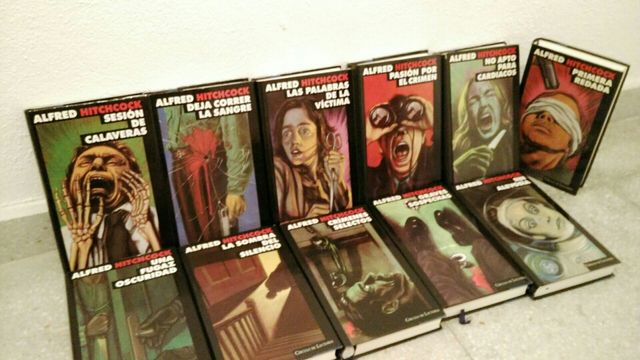 LIBROS ALFRED HITCHCOCK (colección 11 tomos)