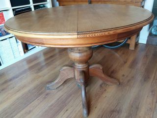 CHOLLO!!mesa comedor redonda madera maciza CHOLLO!!mesa comedor redonda madera maciza