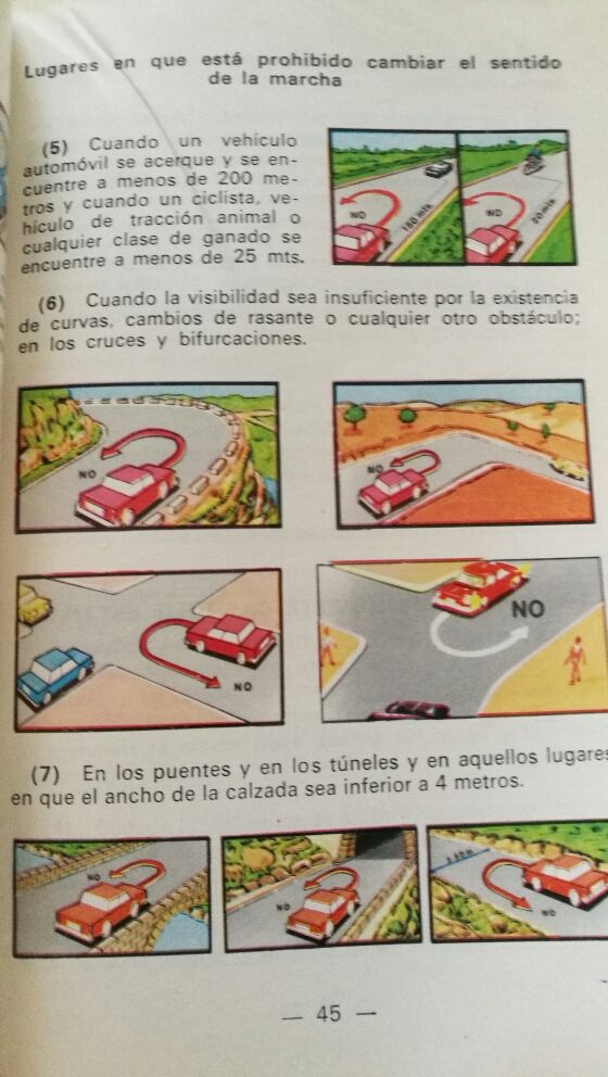 Antiguo libro Auto escuela