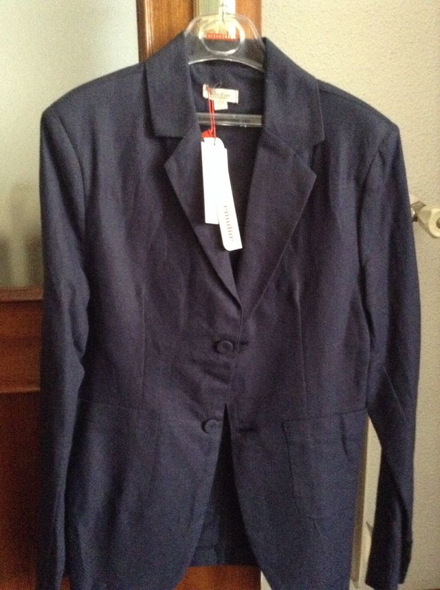 Americana azul marino talla 12 Cóndor NUEVA.