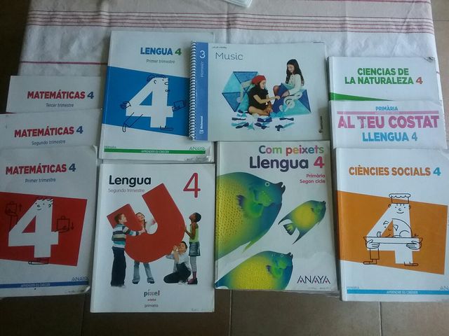 Libros de texto cuarto de primaria anaya y edebe de segunda mano por ... Libros de texto cuarto de primaria anaya y edebe de segunda mano por ...