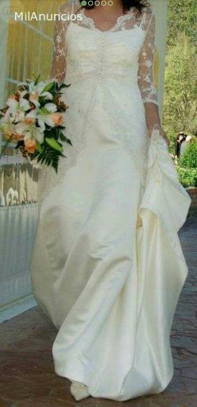 Se vende o se alquila impecable vestido novia