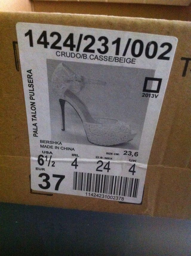 Oferta Tacones Beige