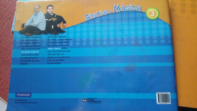 libro 3 primaria musica siente la música Pearson