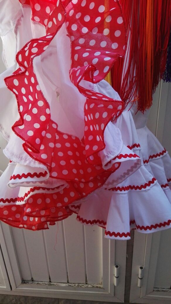 Traje flamenca