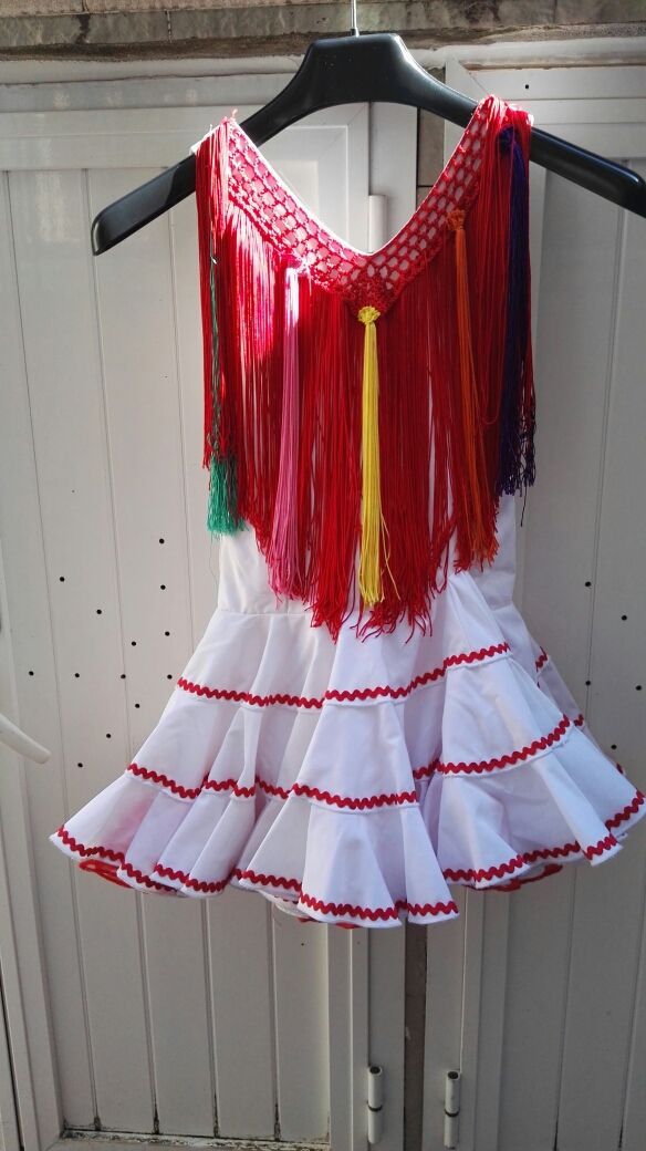 Traje flamenca